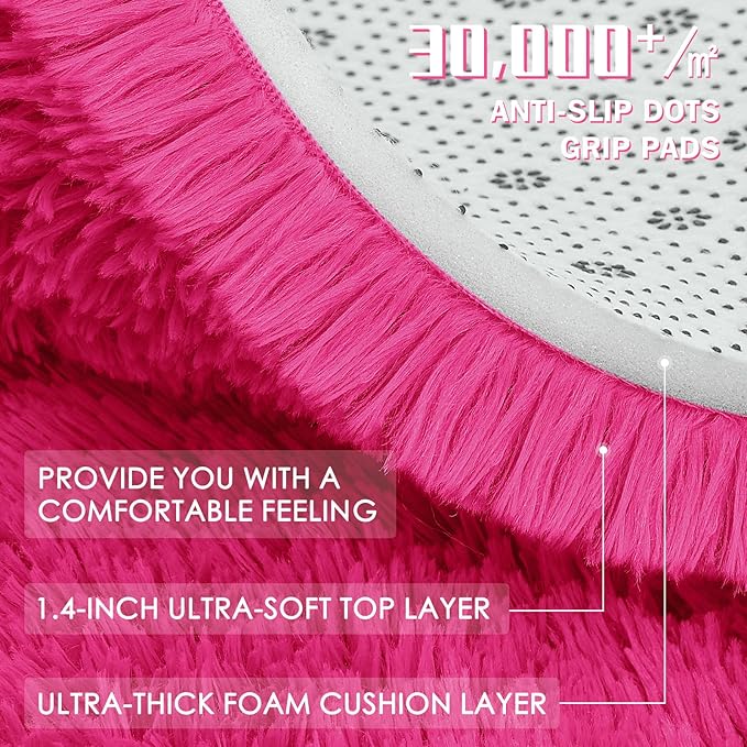 OLANLY 2x4 Machine Washable Runner Rugs - Image 3