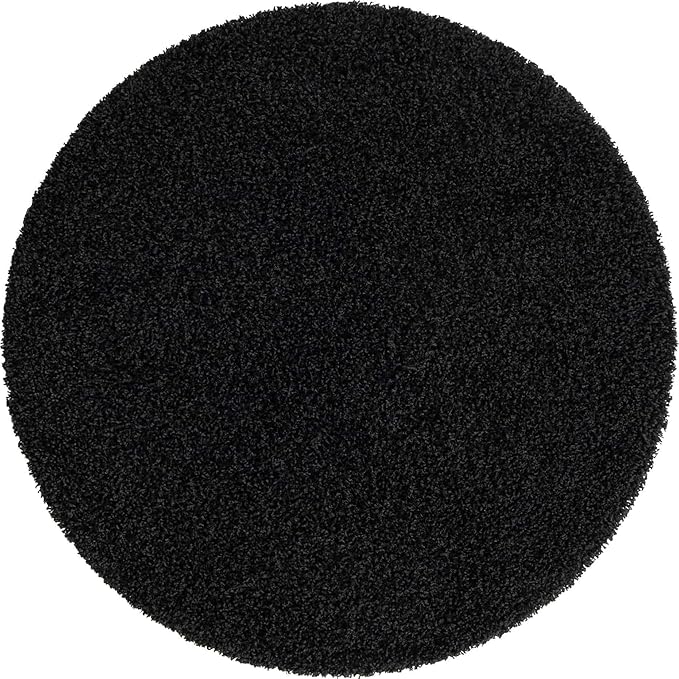 Unique Loom Solid Shag Collection Area Rug - Image 10