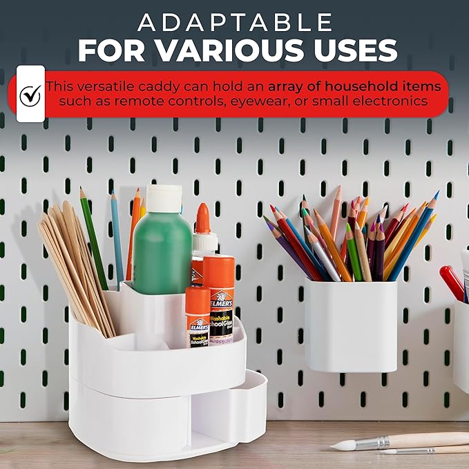 Masirs Small Rotating Makeup Organizer - Image 5
