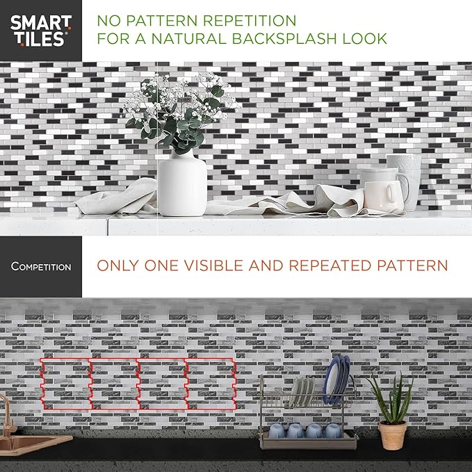 SMART TILES Peel and Stick Backsplash - Image 7