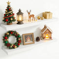 40 Inch Floating Shelves for Wall, 8 Inch Deep Floating Shelf for Storage & by Axeman