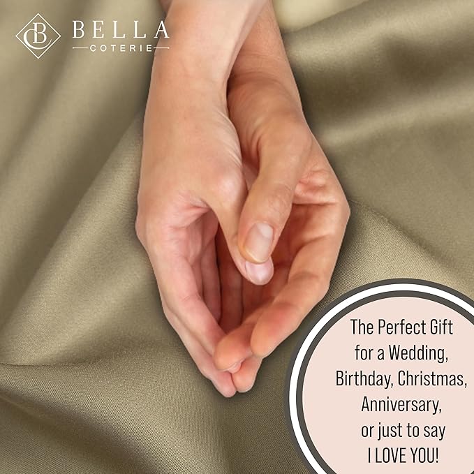 Bella Coterie Luxury Bamboo Viscose Cal King Size Sheet Set | 100% Organically - Image 6