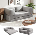 COMAX Folding Sofa Bed Queen, 4-in-1 Foldable Floor Couch Convertible Futon Sofa by COMAX