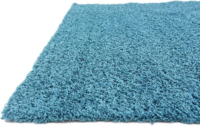 Unique Loom Solid Shag Collection Area Rug - Image 7