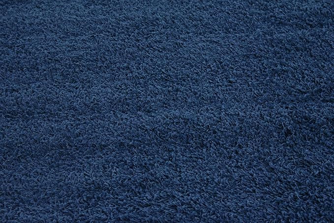 Unique Loom Solid Shag Collection Area Rug - Image 6