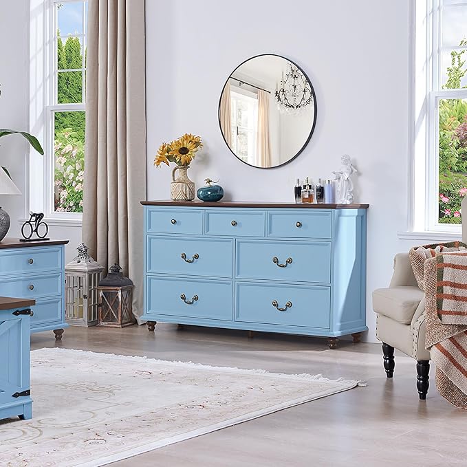 24" Wide Farmhouse Nightstand Set of 2, Farmhouse Furniture Series - Image 5