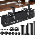 Under Desk Cable Organizer by Unknown