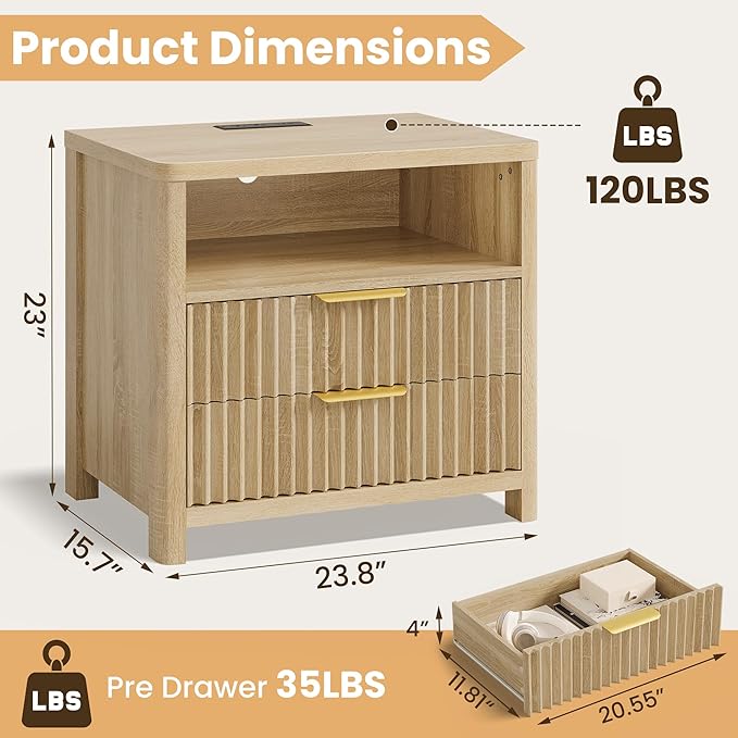 CypBed NightStand Set of 2 - Image 2