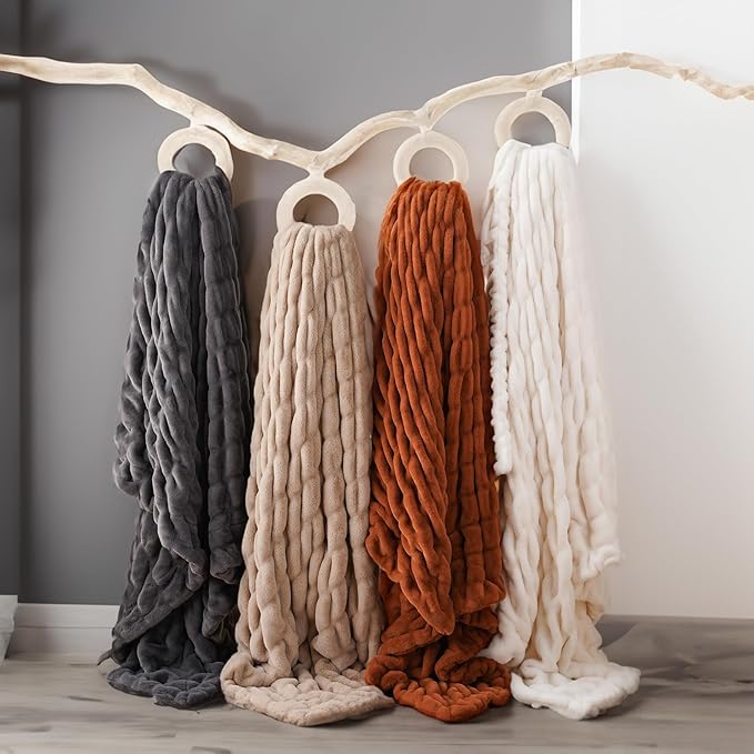 BATTILO HOME Luxury Faux Fur Blanket - Image 6