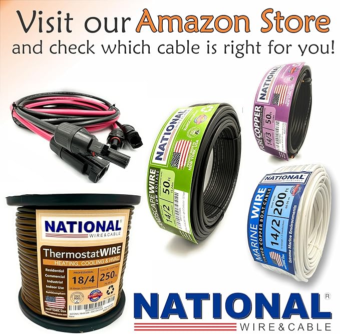NATIONAL Wire & Cable – 10 AWG 4-Conductor Premium Copper Wire, 25 ft, Stranded - Image 7