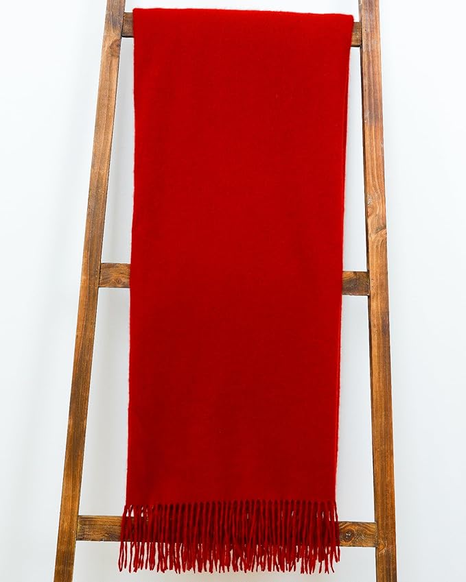 Alashan Cashmere Blend Ripple Finish Woven Throw - Image 2