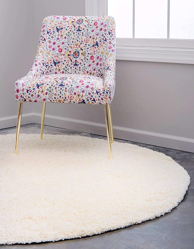 Unique Loom Solid Shag Collection Area Rug - Image 4