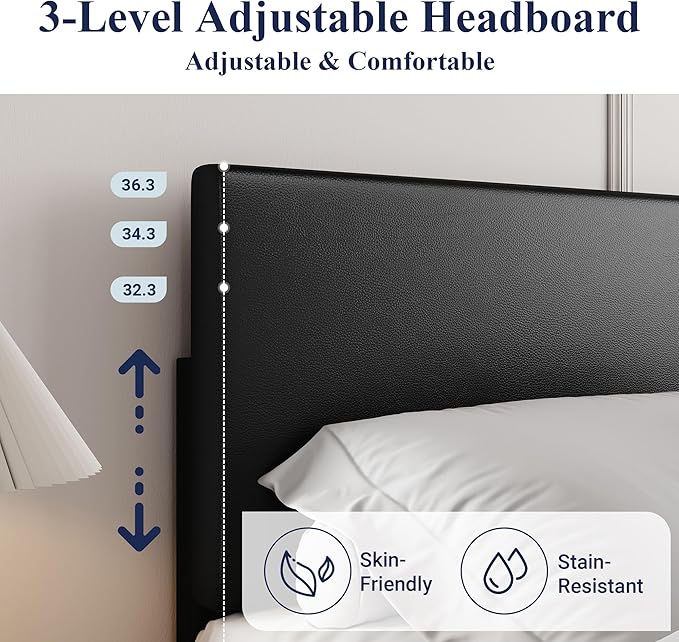 Allewie King Size Bed Frame - Image 4