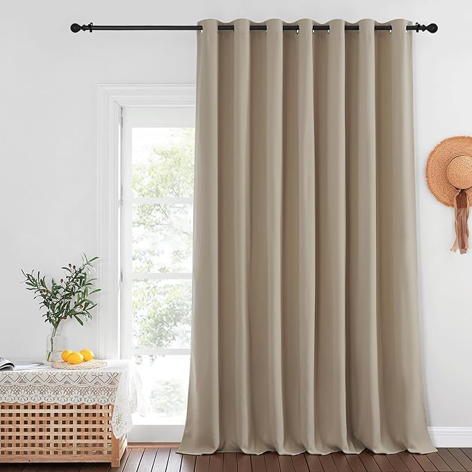 NICETOWN Privacy Room Divider Curtain Thermal Blackout Curtain by NICETOWN