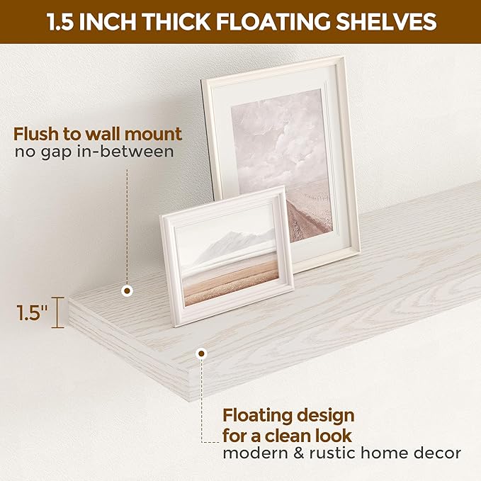 Fun Memories Farmhouse Floating Shelves - Image 6
