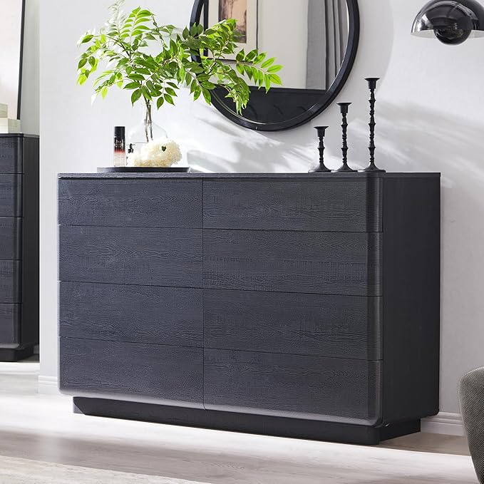 ACCOHOHO 8 Drawer Dresser for Bedroom, 52 Inch Wide Modern Chest of Drawers by ACCOHOHO