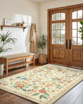 Amada 3x5 Washable Area Rugs, Non-Slip & Low-Profile Entryway Rug by AMADAHOMEFURNISHING