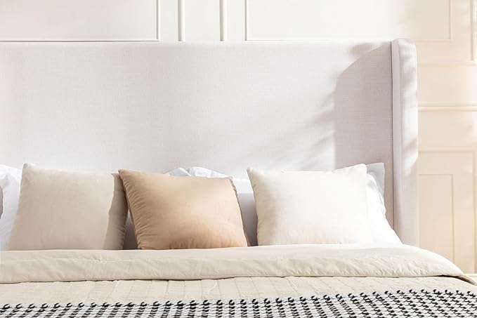 Queen Size Upholstered Platform Bed - Image 3