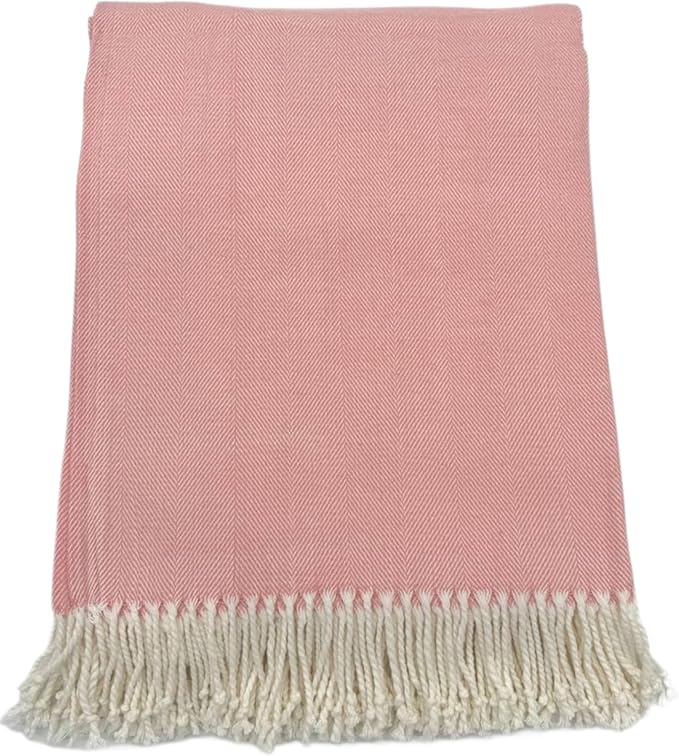 Alashan Cotton Acrylic Adirondack Herringbone Woven Throw - Image 2