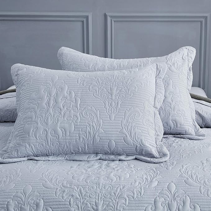 CHIXIN Oversized Bedspread Coverlet Set King Size - Image 4