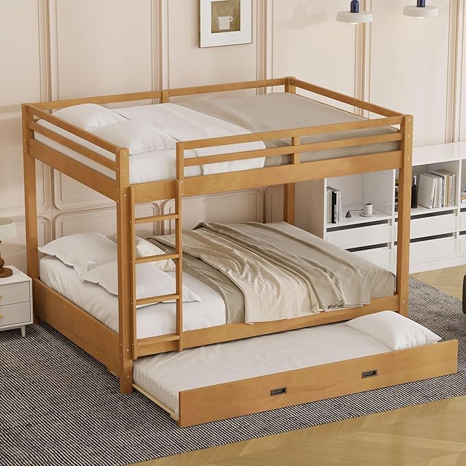 Bellemave Queen Over Queen Size Bunk Bed - Image 4