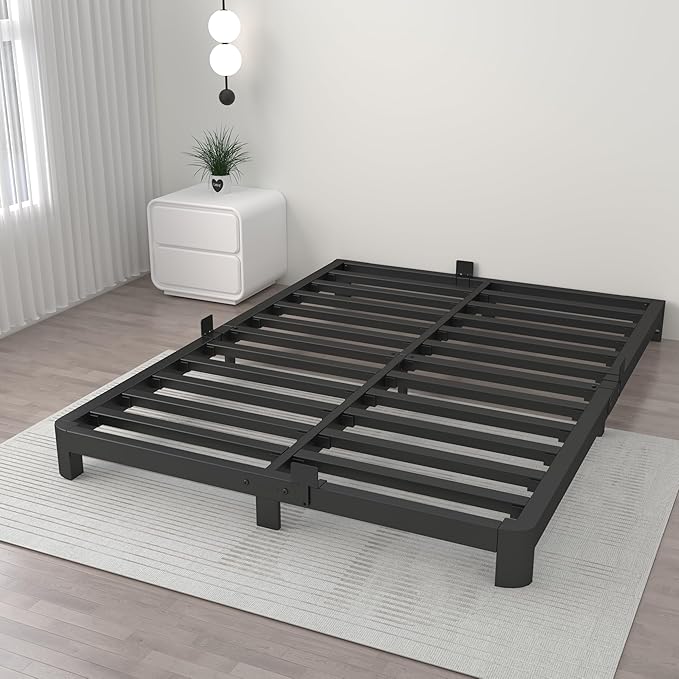 ITIMIDI 4 Inch Full Bed Frame, Platform Bed Frames by ITIMIDI