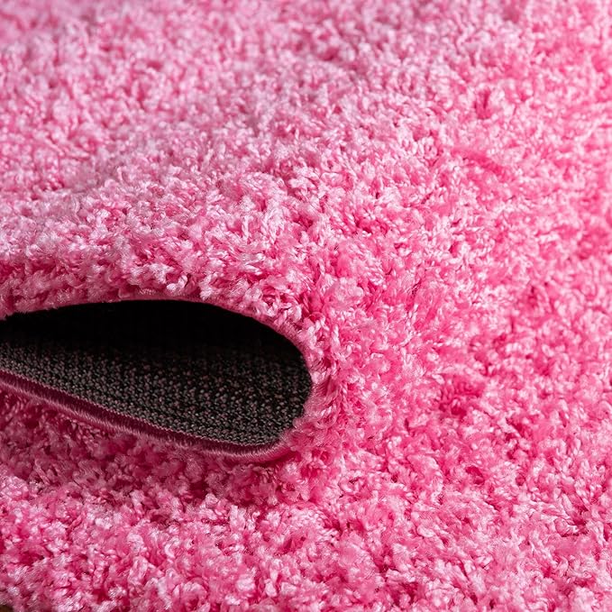 Unique Loom Solid Shag Collection Area Rug - Image 7