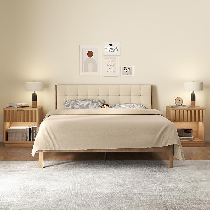 Miereirl Fluted Nightstands Set of 2 - Image 7