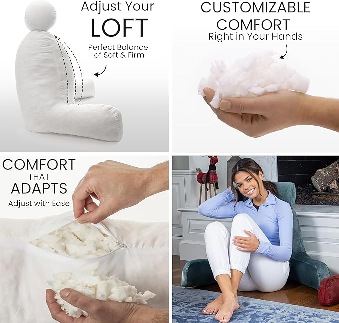Husband Pillow XXL – Reading Pillow Bed Chair - Image 2