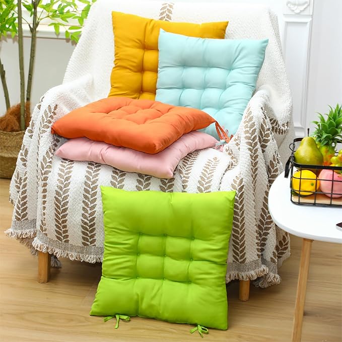 Geetery 12 Pcs Floor Pillows for Classroom Bulk Square Seating Cushions for - Image 4