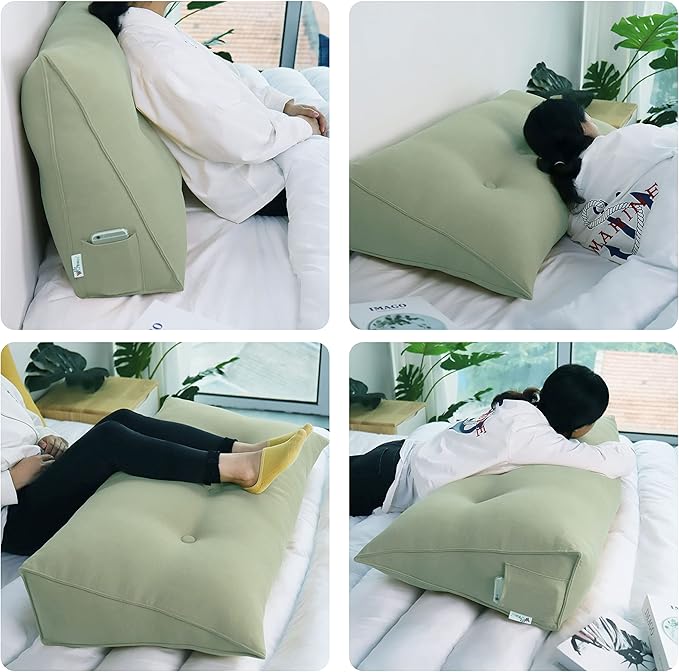 homecozy Wedge Headboard Pillow Dorm Room Reading Pillow Back Support - Image 6