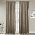 StangH Camel Beige Velvet Curtains by StangH