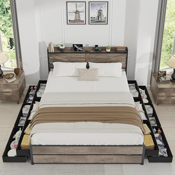 King Size Wooden Bed Frame - Image 3