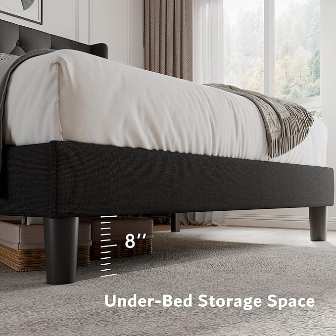 iPormis Full Size Platform Bed Frame - Image 4