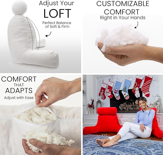 Husband Pillow XXL – Reading Pillow Bed Chair - Image 2