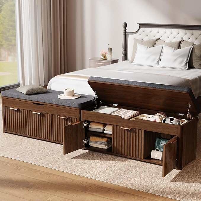 Shoe Bench with Storage - Image 5