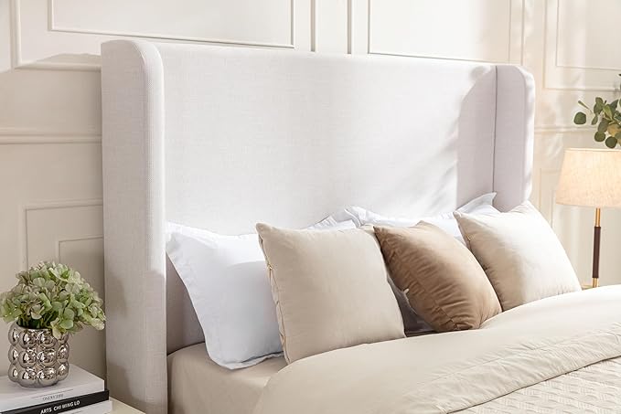 Queen Size Upholstered Platform Bed - Image 8