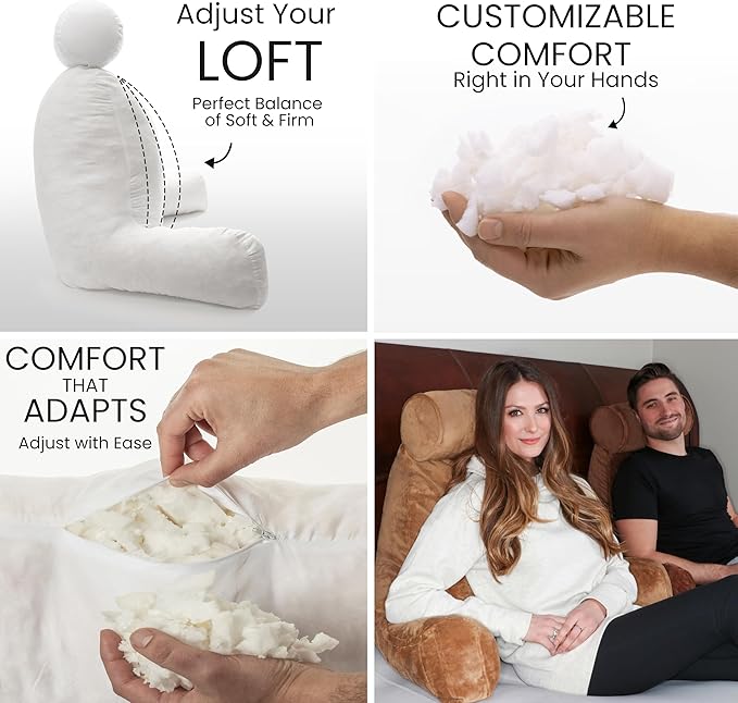 Husband Pillow XXL – Reading Pillow Bed Chair - Image 2