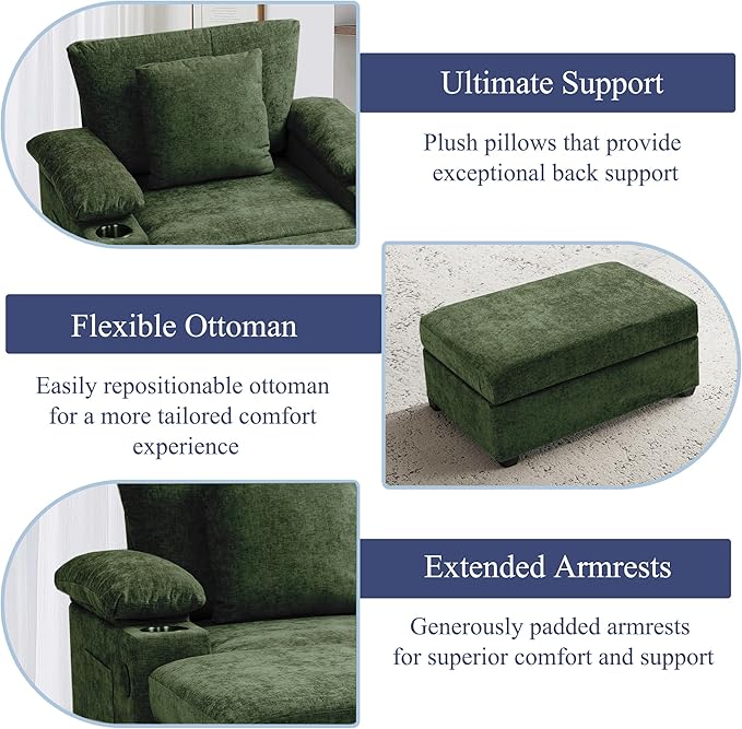 SUNWAVE 58" Chaise Lounge Chair - Image 7