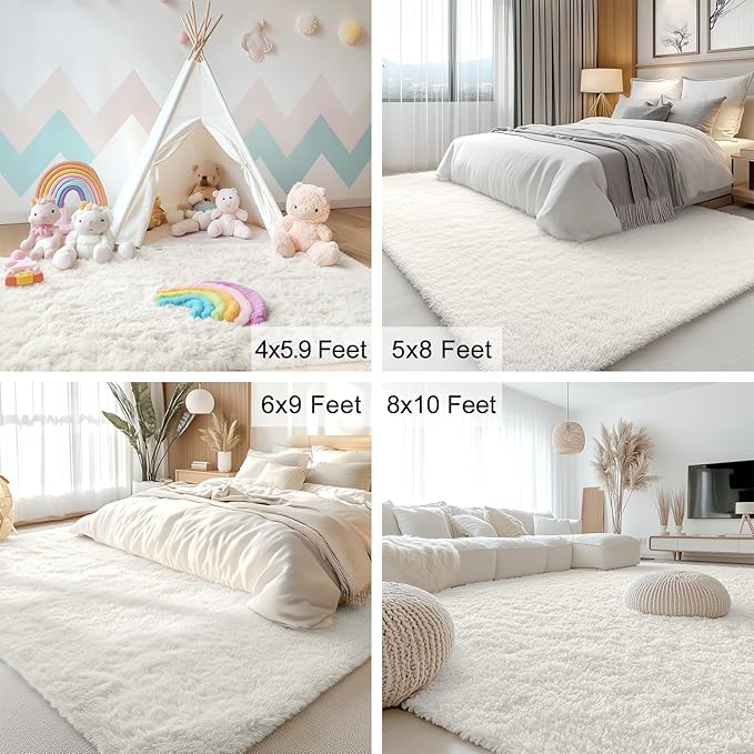 OLANLY 8x10 Machine Washable Large Area Rugs - Image 2