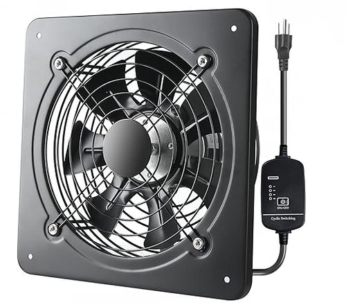 12 Inch Window Exhaust Wall Mounted Ventilation Basement Extractor Industrial by Unknown