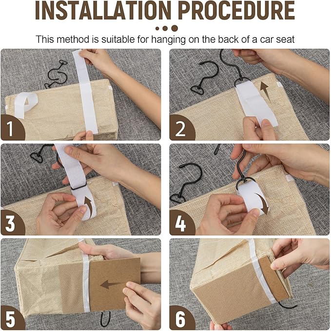 Bedside Caddy, bedside organizer, Hanging Organizers, Storage Bags - Image 4
