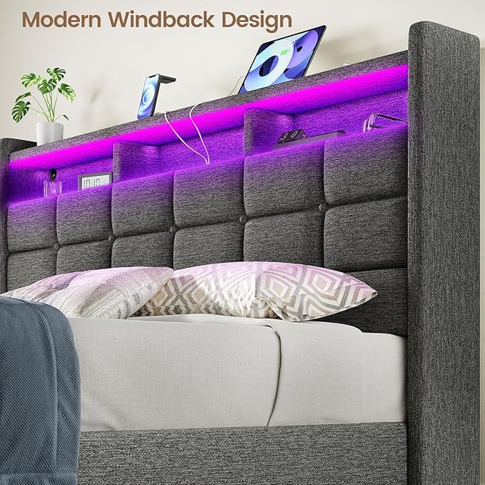 Lift Up Full Size Bed Frame - Image 7