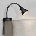 Solfres Patented Innovative Design Headboard Reading Light. No Drilling Golden by HOME