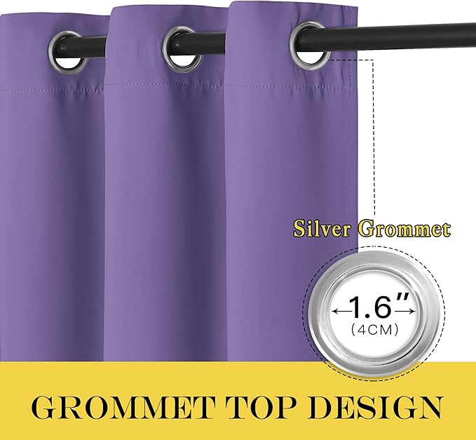 NICETOWN Blackout Room Divider Curtains - Image 5