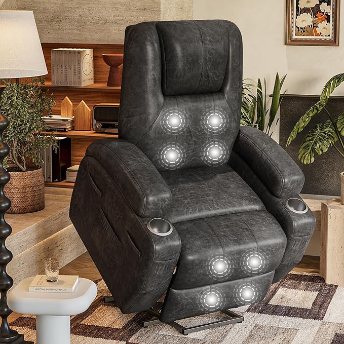 Electric Power Lift Recliner Chair by Furmax