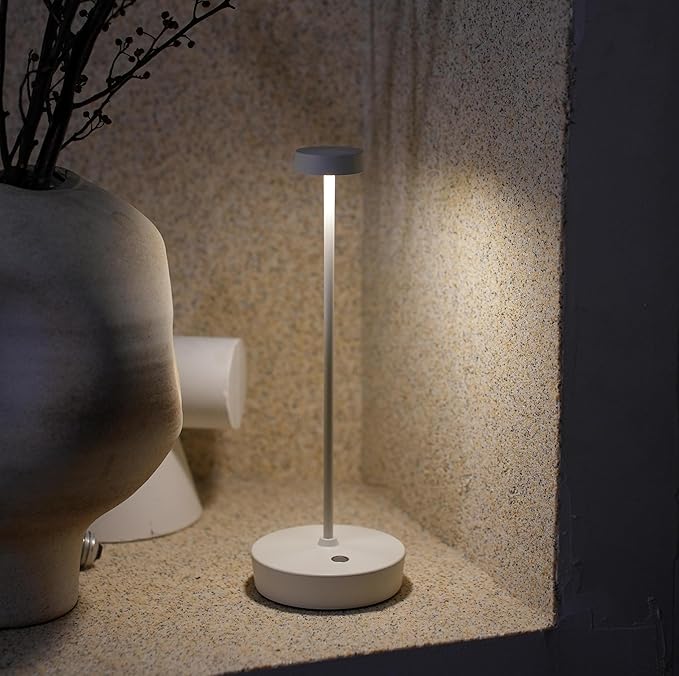 2Pack Cordless LED Table Lamp，Rechargeable Battery Desk Lamps, 3 Color Stepless - Image 5