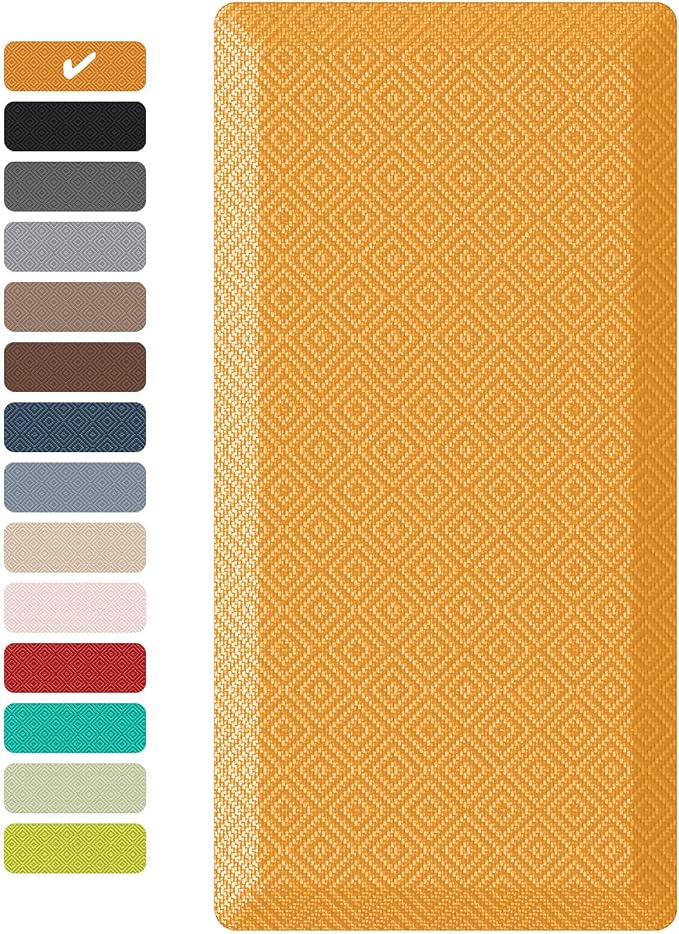 Ophanie Kitchen mats for Floor, 3/4 inch Thick, Kitchen Rugs, Waterproof by Ophanie