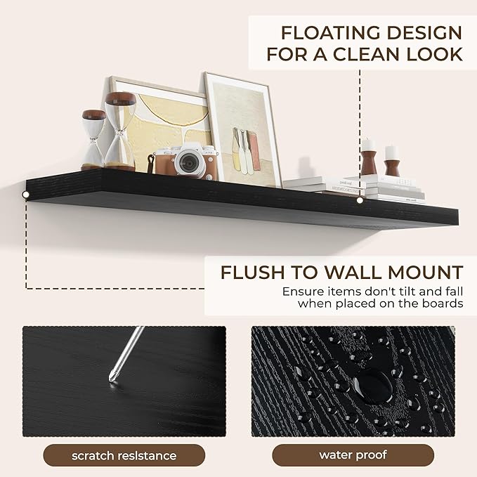 RICHFOCUS 55Inch Floating Shelves - Image 5