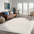 Easy Jute Rug 8x10 Indoor Outdoor Natural Rugs Solid Fiber Rug Woven Area Rug by LenaRug